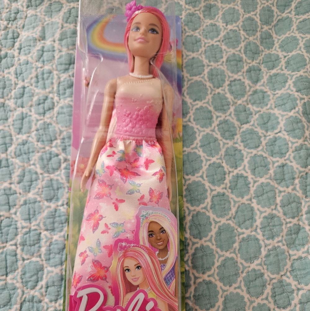 Barbie Doll Butterfly Floral
